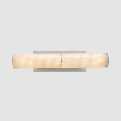 Elegant Cylinder Nature Marble Wall Sconce