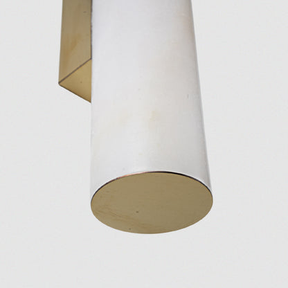 Elegant Cylinder Nature Marble Wall Sconce