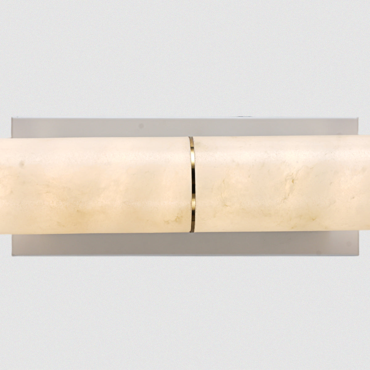 Elegant Cylinder Nature Marble Wall Sconce